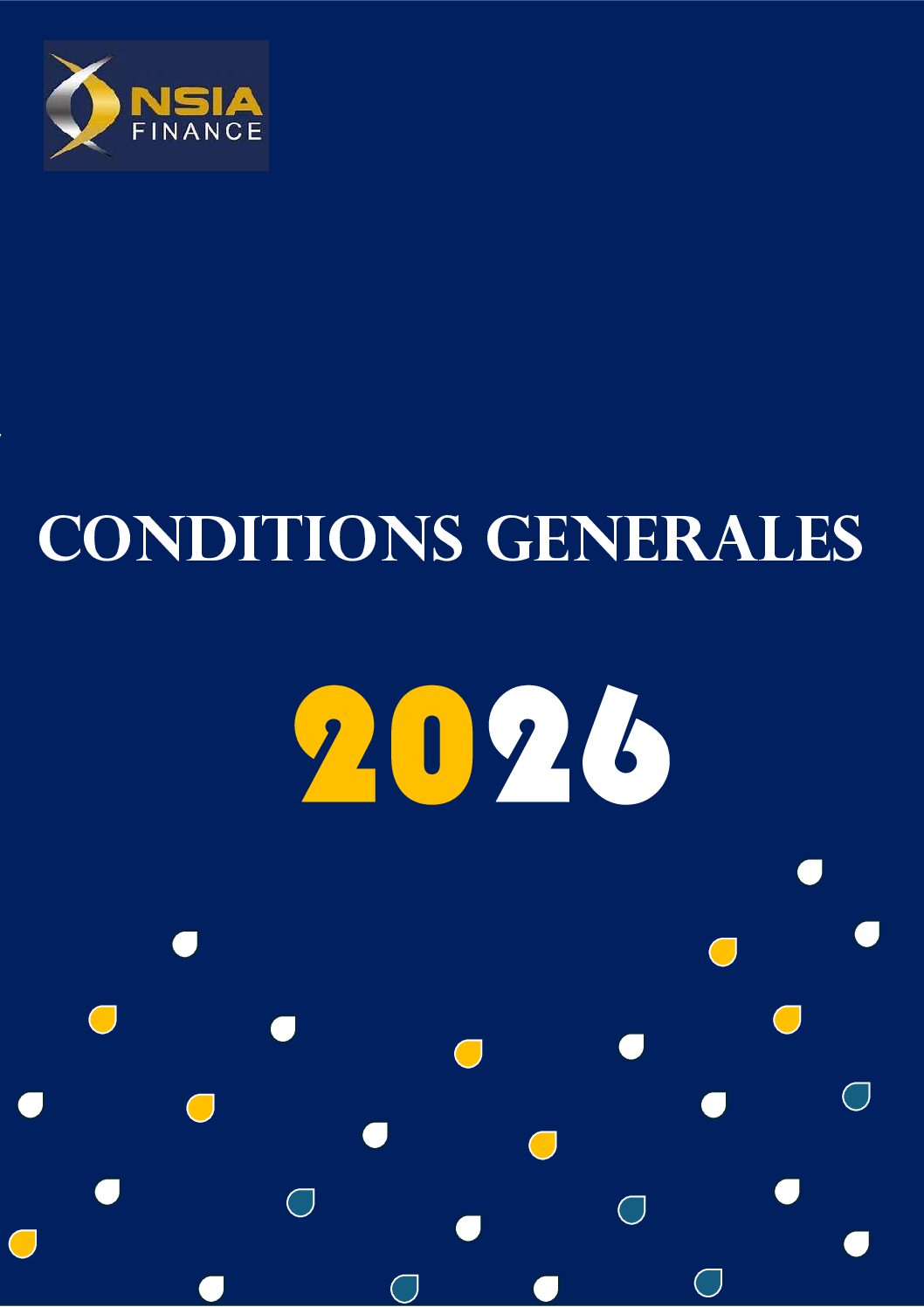 Nouvelle grille tarifaire NSIA Finance – Entrée en vigueur au 1er janvier 2026